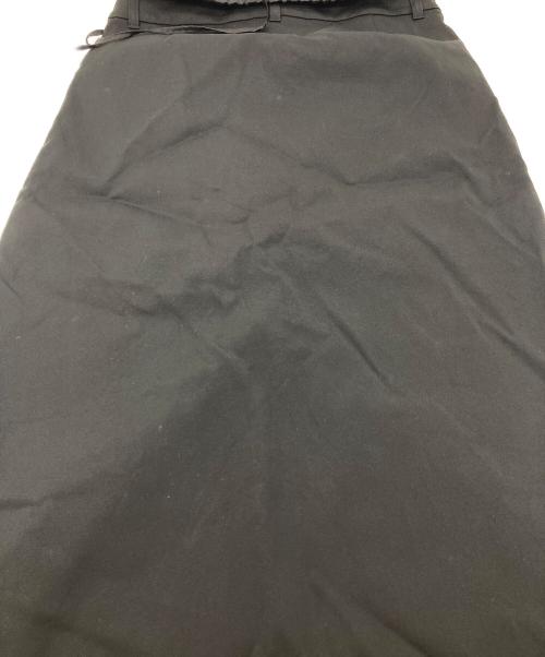 coliumn（コラム）coliumn (コラム) ローウエストスカート ブラック サイズ:36の古着・服飾アイテム