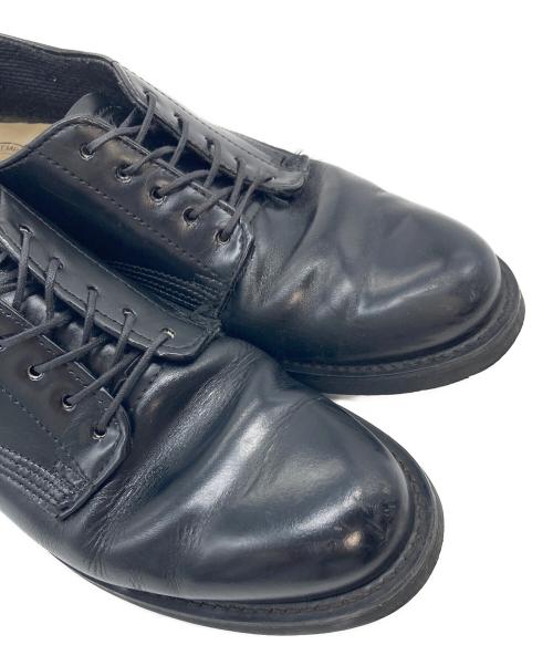 A.P.C.（アーペーセー）A.P.C. (アーペーセー) ポストマンシューズ　レザーシューズ　ビジネスシューズ　USA製 ブラック サイズ:42の古着・服飾アイテム