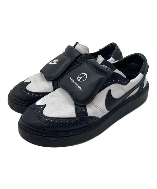 NIKE（ナイキ）NIKE (ナイキ) PEACEMINUSONE (ピースマイナスワン) Kwondo1 G-Dragon Panda ホワイト×ブラック サイズ:US9.5の古着・服飾アイテム