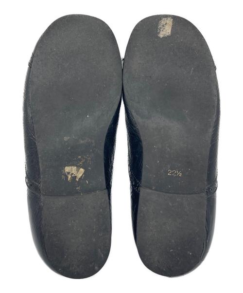 tricot COMME des GARCONS（トリココムデギャルソン）tricot COMME des GARCONS (トリココムデギャルソン) レースアップシューズ ブラック サイズ:22 1／2の古着・服飾アイテム
