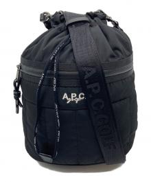A.P.C.（アーペーセー）の古着「巾着ショルダーバッグ」｜ブラック