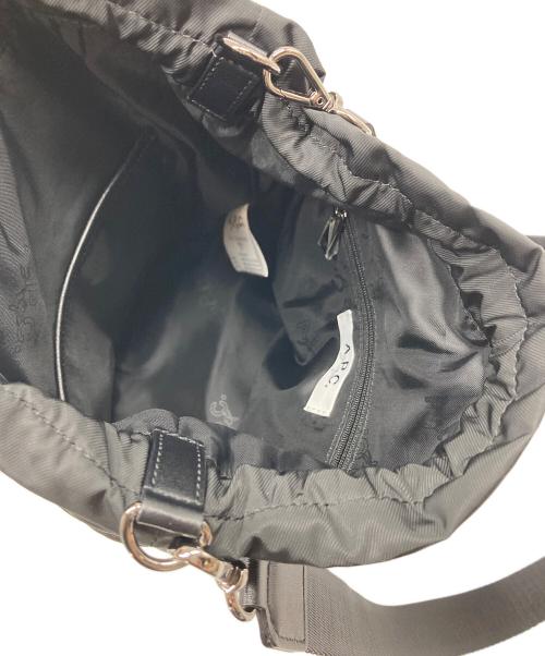 A.P.C.（アーペーセー）A.P.C. (アーペーセー) 巾着ショルダーバッグ ブラック サイズ:実寸参照の古着・服飾アイテム