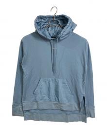 RLX RALPH LAUREN（アールエルエックスラルフローレン）の古着「Logo Hybrid Jersey Golf Hoodie ロゴハイブリッドジャージーゴルフフーディー パーカー」｜ブルー