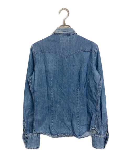 Denim & Supply Ralph Lauren（デニム＆サプライ ラルフローレン）DENIM & SUPPLY RALPH LAUREN (デニム＆サプライ ラルフローレン) デニムシャツ　コットンシャツ ブルー サイズ:Mの古着・服飾アイテム