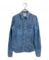 DENIM & SUPPLY RALPH LAUREN（デニム＆サプライ ラルフローレン）の古着「デニムシャツ　コットンシャツ」｜ブルー