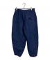 POLO RALPH LAUREN (ポロ・ラルフローレン) PLEATED LINEN BLEND TWILL PANT サーカスパンツ　リネンパンツ ネイビー サイズ:6：6000円