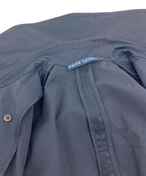 RALPH LAUREN（ラルフローレン）RALPH LAUREN (ラルフローレン) トレンチコート　ロングコート　アウター　ライトアウター ネイビー サイズ:9の古着・服飾アイテム