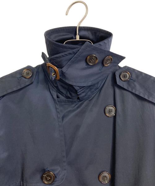 RALPH LAUREN（ラルフローレン）RALPH LAUREN (ラルフローレン) トレンチコート　ロングコート　アウター　ライトアウター ネイビー サイズ:9の古着・服飾アイテム