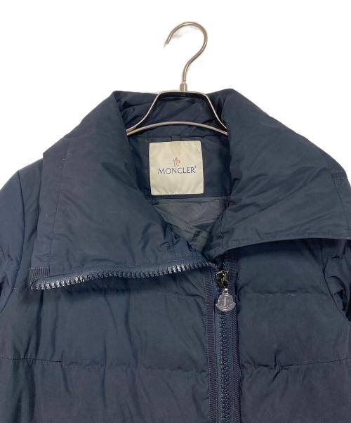 MONCLER（モンクレール）MONCLER (モンクレール) GERBOISE ダウンコート　ロングコート ネイビー サイズ:実寸参照の古着・服飾アイテム