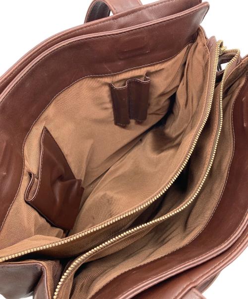 CHANEL（シャネル）CHANEL (シャネル) ココマークレザートートバッグ ブラウン サイズ:実寸参照の古着・服飾アイテム