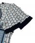 中古・古着 mame kurogouchi (マメクロゴウチ) Geometric Pattern Knitted Top 25SS ブルー サイズ:2：25000円