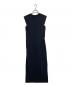 mame kurogouchi（マメクロゴウチ）の古着「Cotton Jersey Sleeveless Dress」｜ブラック