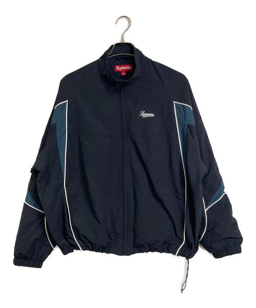 SUPREME（シュプリーム）Supreme (シュプリーム) Contrast Piping Track Jacket ナイロンジャケット　25FW ブラック サイズ:Mの古着・服飾アイテム