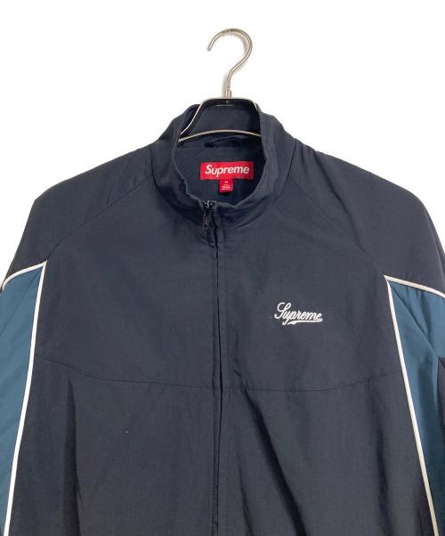 SUPREME（シュプリーム）Supreme (シュプリーム) Contrast Piping Track Jacket ナイロンジャケット　25FW ブラック サイズ:Mの古着・服飾アイテム