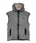 DIESEL（ディーゼル）の古着「S-HAKY-NEW エスハーキーニュー ノースリーブパーカー　フーディー」｜グレー