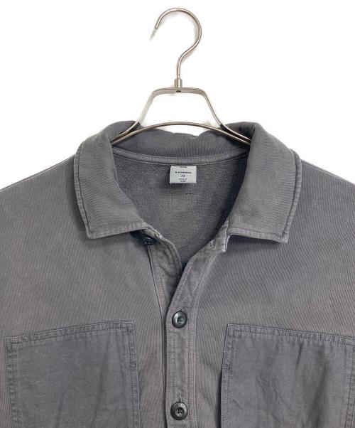 G-STAR RAW（ジースターロゥ）G-STAR RAW (ジースターロゥ) WASHED FABRIC MIX LOOSE SWEATER ウォッシュドファブリックミックスルーズセーター グレー サイズ: XSの古着・服飾アイテム