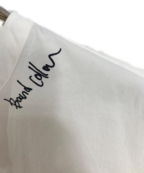 OMMO（オーエムエムオー）OMMO (オーエムエムオー) SQUARE GATHER SLEEVE SHIRT ホワイト サイズ:実寸参照の古着・服飾アイテム