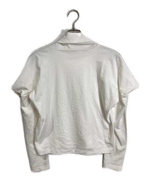 LIMI feu（リミフゥ）LIMI feu (リミフゥ) タートルネックカットソー ホワイト サイズ:2の古着・服飾アイテム