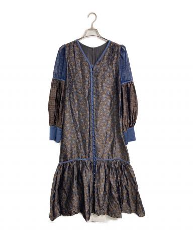 中古・古着通販】AMERI (アメリ) POSIE 2WAY NOSTALGIC DRESS ネイビー