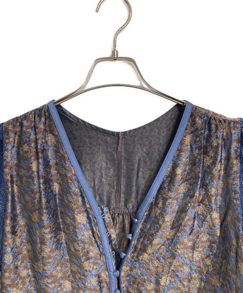 Ameri（アメリ）AMERI (アメリ) POSIE 2WAY NOSTALGIC DRESS ネイビー サイズ:Mの古着・服飾アイテム