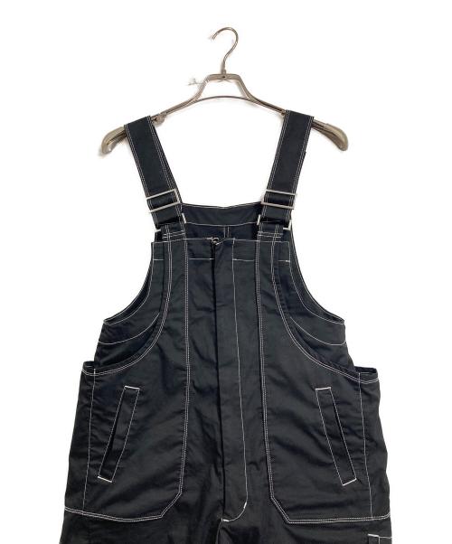 TODAYFUL（トゥデイフル）TODAYFUL (トゥデイフル) Frontzip Cotton Salopette ブラック サイズ:38の古着・服飾アイテム