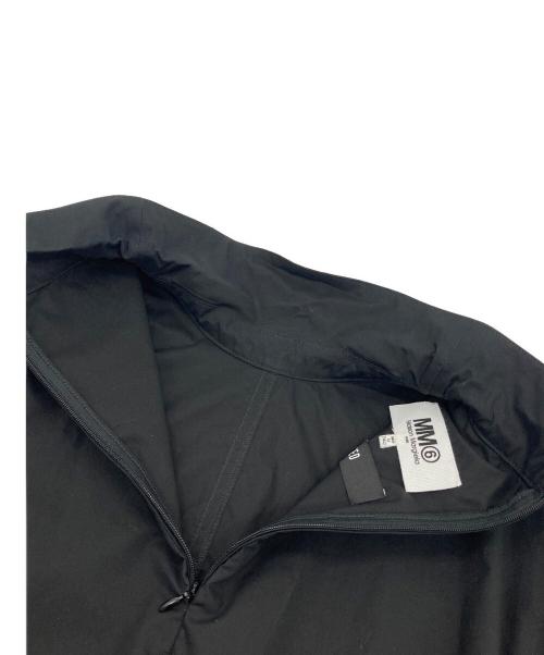 MM6 Maison Margiela（エムエムシックスメゾンマルジェラ）MM6 Maison Margiela (エムエムシックスメゾンマルジェラ) Reversed Trench Coat コートワンピース　イタリア製　21AW ブラック サイズ:38の古着・服飾アイテム