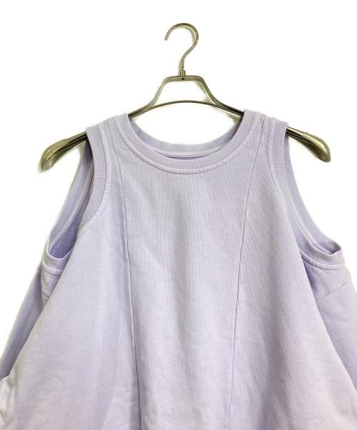 Maison Margiela（メゾンマルジェラ）Maison Margiela (メゾンマルジェラ) スウェット　20SS ラベンダー サイズ:XSの古着・服飾アイテム