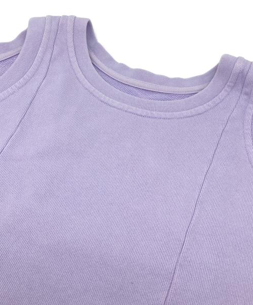 Maison Margiela（メゾンマルジェラ）Maison Margiela (メゾンマルジェラ) スウェット　20SS ラベンダー サイズ:XSの古着・服飾アイテム