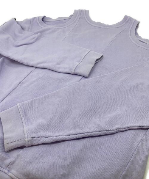 Maison Margiela（メゾンマルジェラ）Maison Margiela (メゾンマルジェラ) スウェット　20SS ラベンダー サイズ:XSの古着・服飾アイテム