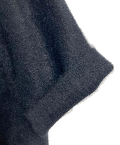UNITED ARROWS（ユナイテッドアローズ）UNITED ARROWS (ユナイテッドアローズ) フォックスカシミヤ オーバーミドル プルオーバー ブラック サイズ:実寸参照の古着・服飾アイテム