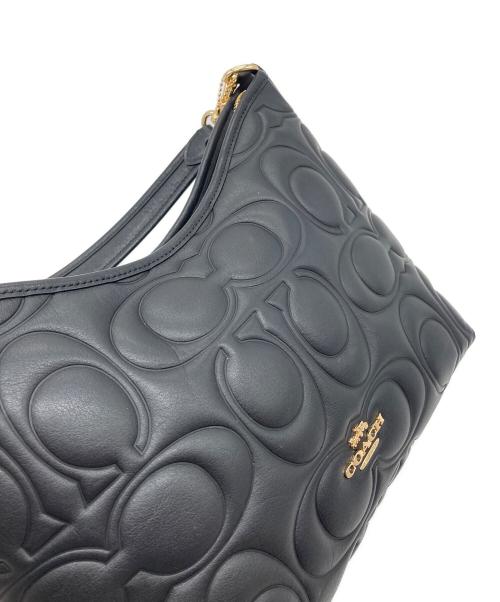 COACH（コーチ）COACH (コーチ) ローレル ハンドバッグ ブラック サイズ:実寸参照の古着・服飾アイテム