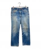 LEVI'Sリーバイス）の古着「【古着】USA製 517 デニムパンツ　オレンジタブ ボタン裏698」｜インディゴ