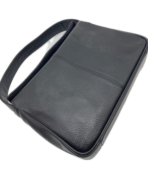 sun sperare（サンスペラーレ）sun sperare (サンスペラーレ) LOOSE BAG レザーバッグ ブラック サイズ:実寸参照の古着・服飾アイテム
