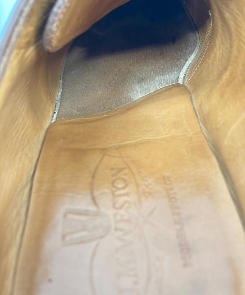 J.M.WESTON（ジェイエムウエストン）J.M.WESTON (ジェイエムウエストン) 641 ゴルフ レースアップシューズ　革靴 ブラウン サイズ:6 1/2Dの古着・服飾アイテム