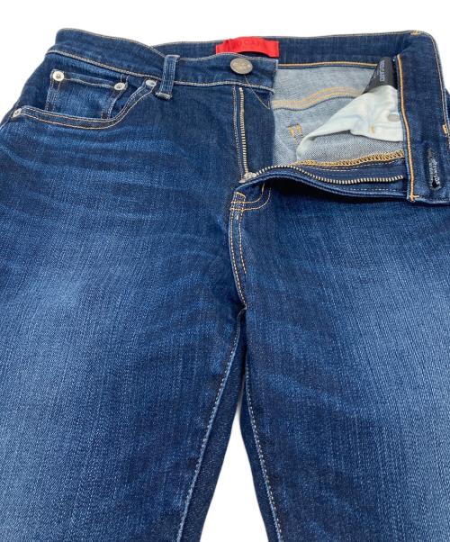 RED CARD（レッドカード）RED CARD (レッドカード) 30周年 アンクルスリムテーパード ハイライズ デニムパンツ　日本製 インディゴ サイズ:25 未使用品の古着・服飾アイテム