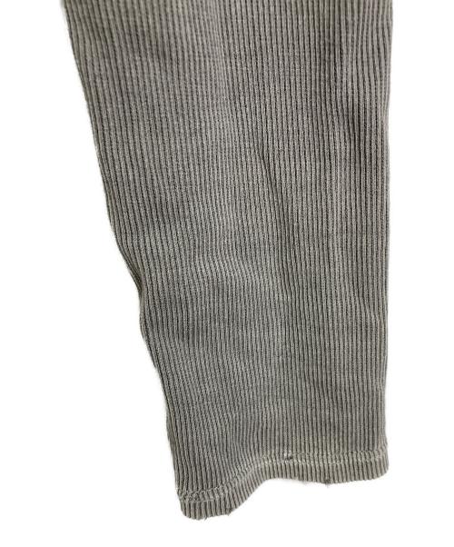 ALEXANDER WANG（アレキサンダー・ワン）ALEXANDER WANG (アレキサンダー・ワン) Distressed Edge Longsleeve Tee  ディストレスドエッジロングスリーブティー   グレー サイズ:Sの古着・服飾アイテム