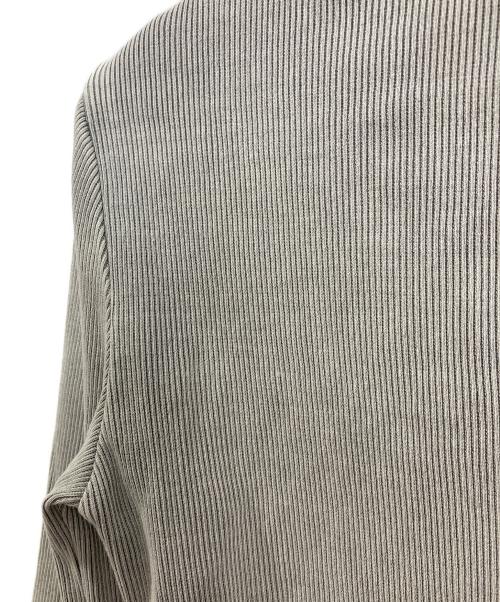 ALEXANDER WANG（アレキサンダー・ワン）ALEXANDER WANG (アレキサンダー・ワン) Distressed Edge Longsleeve Tee  ディストレスドエッジロングスリーブティー   グレー サイズ:Sの古着・服飾アイテム