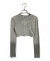 ALEXANDER WANG（アレキサンダー・ワン）の古着「Distressed Edge Longsleeve Tee  ディストレスドエッジロングスリーブティー  」｜グレー