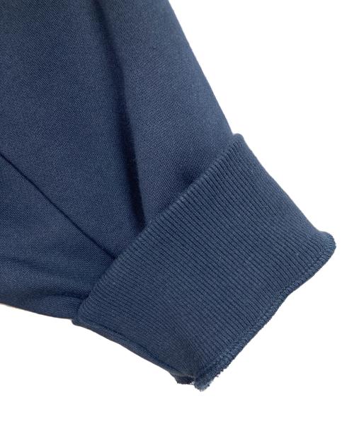 UMBRO（アンブロ）UMBRO (アンブロ) Rocky Monroe (ロッキーモンロー) 別注コラボ オーバーサイズ裏起毛ロゴ刺繍フルジップパーカー　フーディー ネイビー サイズ:Lの古着・服飾アイテム