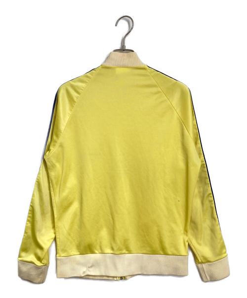 adidas（アディダス）adidas (アディダス) ATP KEYROLAN トラックジャケット　リペアジャージ　USA製 70‐80's　 イエロー サイズ:実寸参照の古着・服飾アイテム
