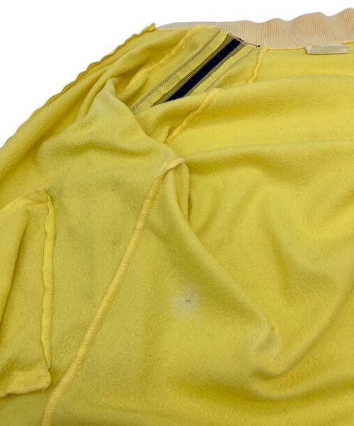 adidas（アディダス）adidas (アディダス) ATP KEYROLAN トラックジャケット　リペアジャージ　USA製 70‐80's　 イエロー サイズ:実寸参照の古着・服飾アイテム