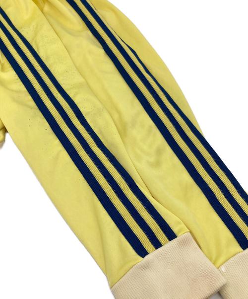 adidas（アディダス）adidas (アディダス) ATP KEYROLAN トラックジャケット　リペアジャージ　USA製 70‐80's　 イエロー サイズ:実寸参照の古着・服飾アイテム