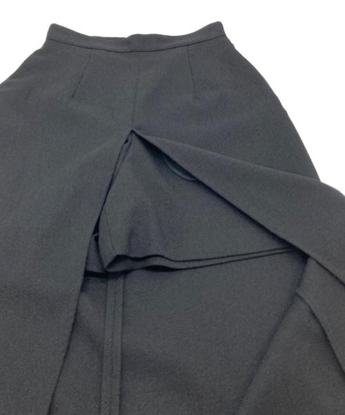 CLANE（クラネ）CLANE (クラネ) DEEP SLIT SHORT PANTS LAYER SKIRT ブラック 未使用品の古着・服飾アイテム