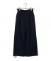 CLANE（クラネ）の古着「DEEP SLIT SHORT PANTS LAYER SKIRT」｜ブラック