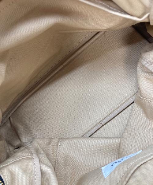 CLASKA（クラスカ）CLASKA (クラスカ) 耐水 ポケット TOTE BAG  トートバッグ ベージュ サイズ:実寸参照の古着・服飾アイテム