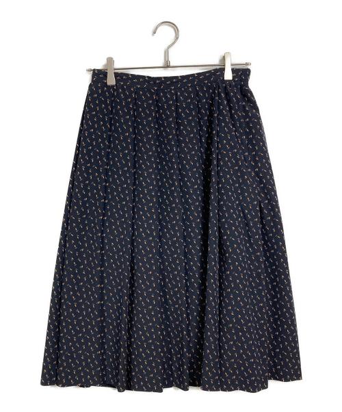 Burberry's（バーバリーズ）Burberry's (バーバリーズ) セットアップブラウス ネイビー サイズ:9ARの古着・服飾アイテム