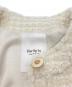 中古・古着 Her lip to (ハーリップトゥ) Grace Tweed Jacket ノーカラージャケット ホワイト サイズ:S：12000円