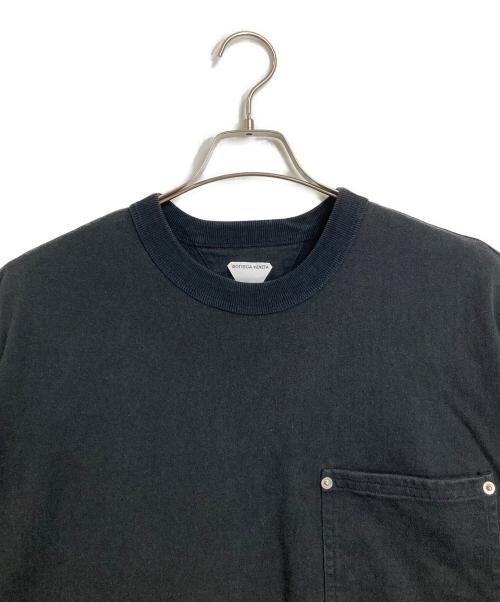 BOTTEGA VENETA（ボッテガベネタ）BOTTEGA VENETA (ボッテガベネタ) 半袖カットソー ブラック サイズ:Mの古着・服飾アイテム