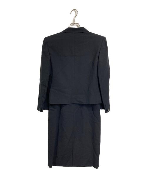 Old Christian Dior（オールドクリスタンディオール）Old Christian Dior (オールドクリスタンディオール) シングルボタンジャケットワンピースセットアップ　ロングワンピース　ジャケット　 ブラック サイズ:9の古着・服飾アイテム