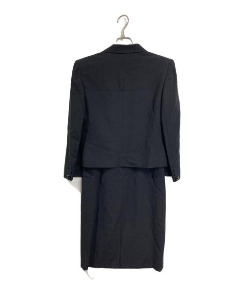 Old Christian Dior（オールドクリスタンディオール）Old Christian Dior (オールドクリスタンディオール) シングルボタンジャケットワンピースセットアップ　ロングワンピース　ジャケット　 ブラック サイズ:9の古着・服飾アイテム